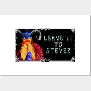 Leave it to stever bafamet Posters and Art